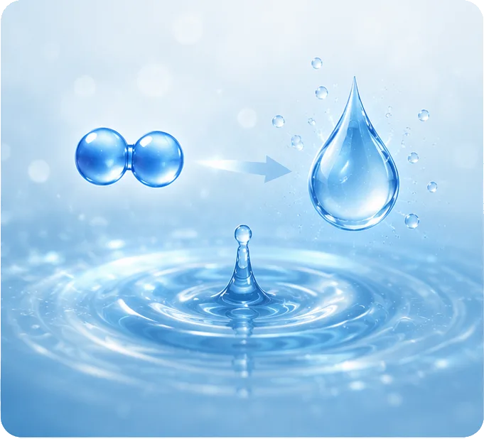 Hydrogen selectively neutralising harmful radicals while leaving useful ones